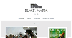 Desktop Screenshot of blackmaria.es